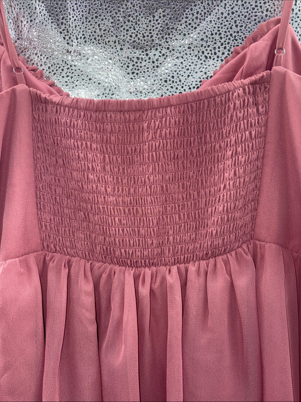 Birdy Grey Tiered Ruffle Maxi Dress - Dusty Rose - Picture 7 of 7
